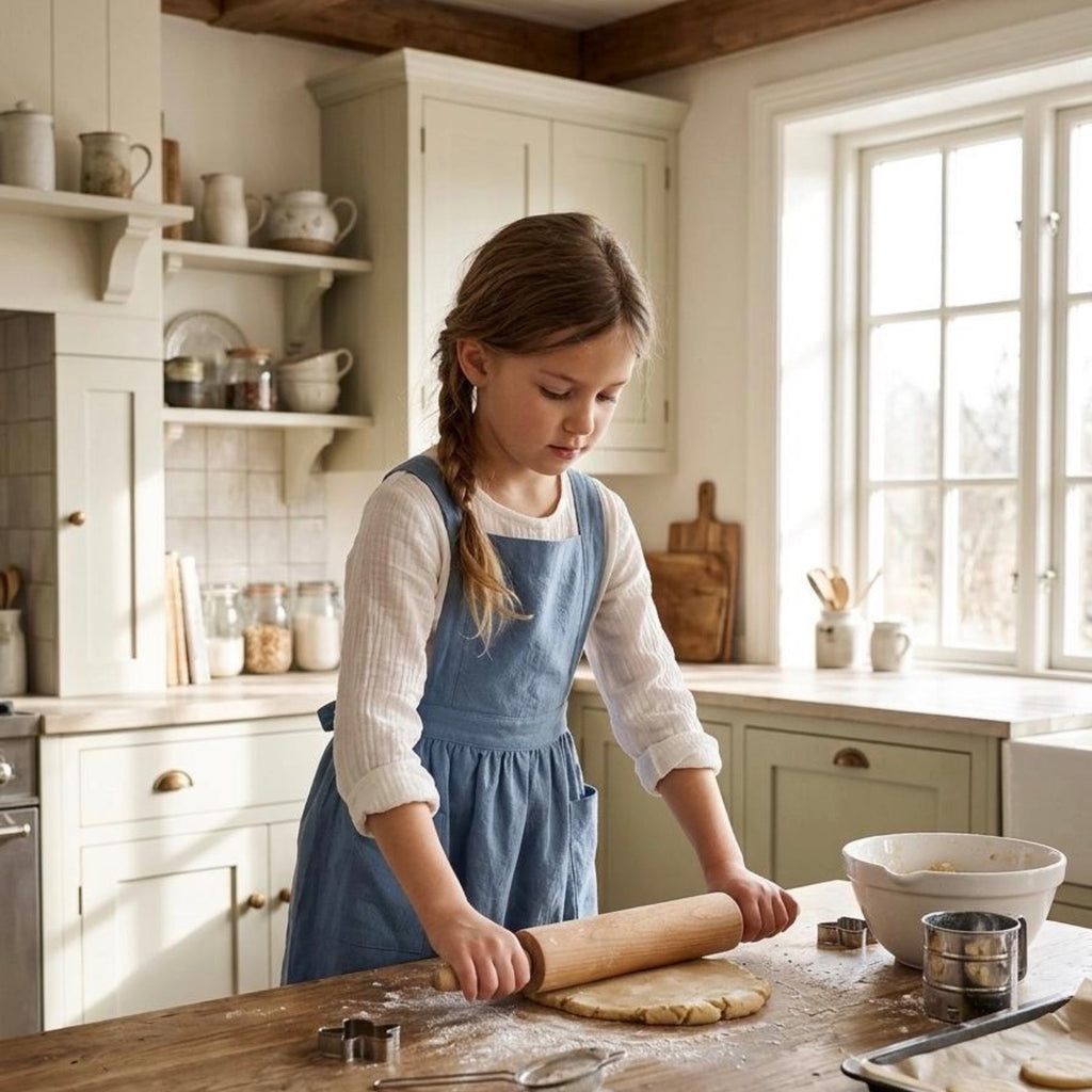 The House Pinafore — Children's Linen Apron