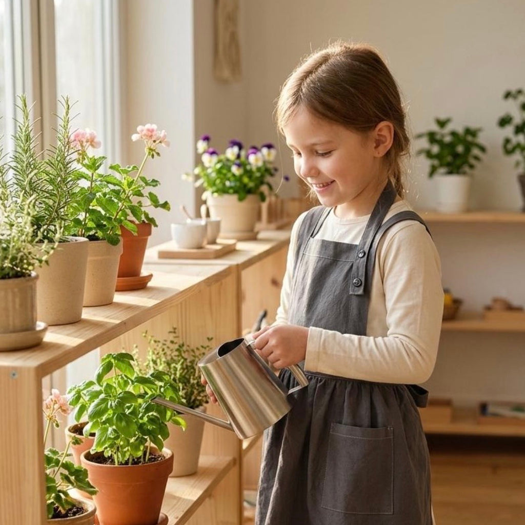 The House Pinafore — Children's Linen Apron