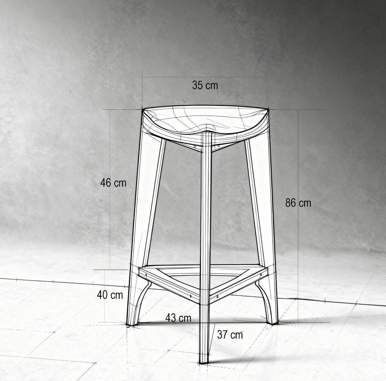 Pemberton Bar Stool