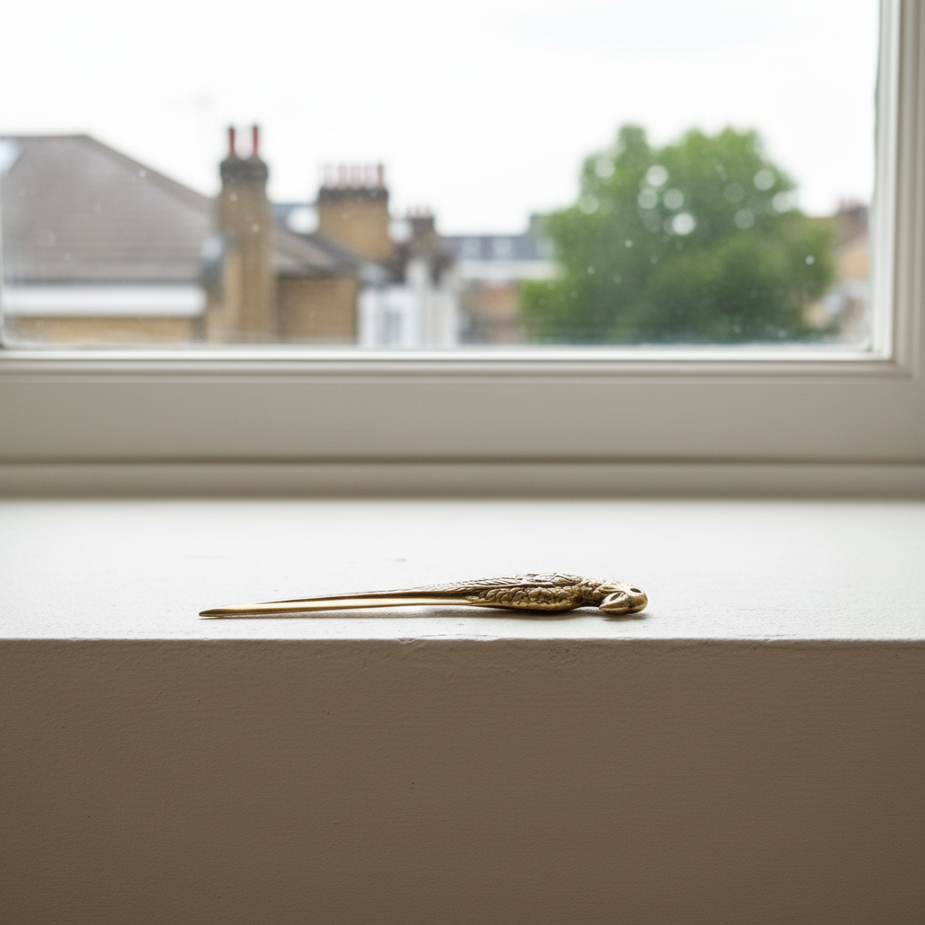 Correspondence Blade — windowsill