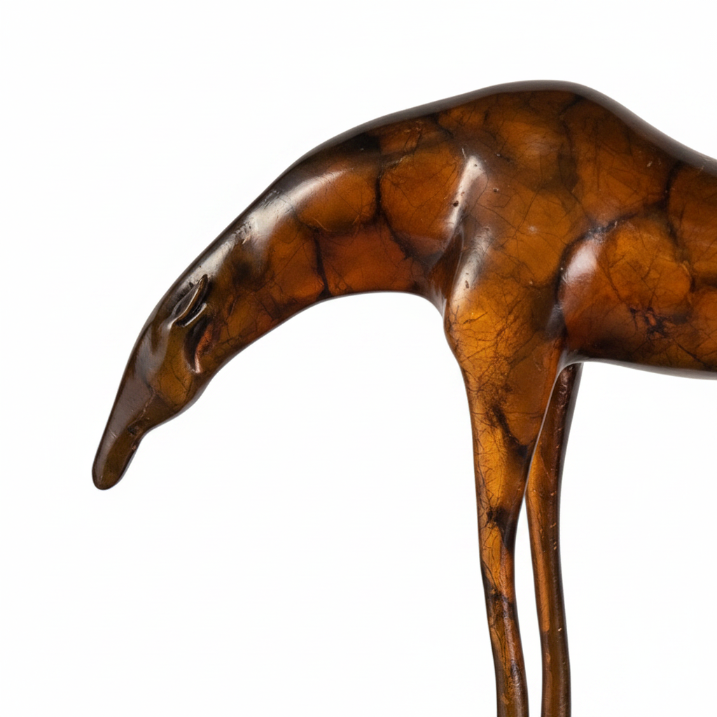Horse No.2 — neck close-up white background