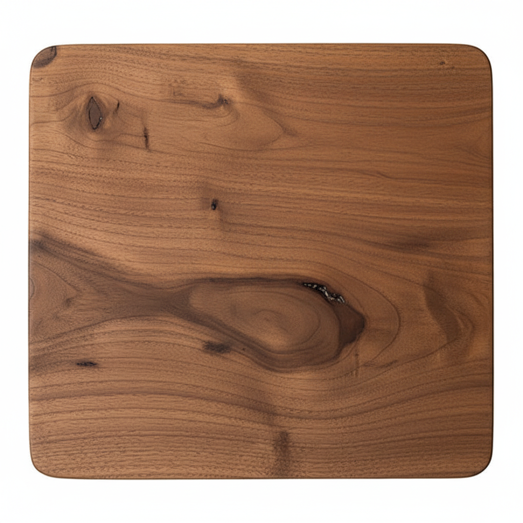 The Settle — Solid Walnut Bench